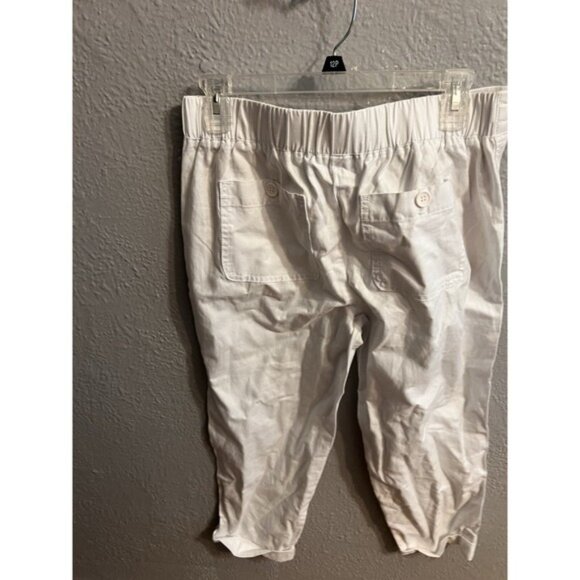 Talbots  Capri Pants  Size 4 Womens White - Picture 9 of 9